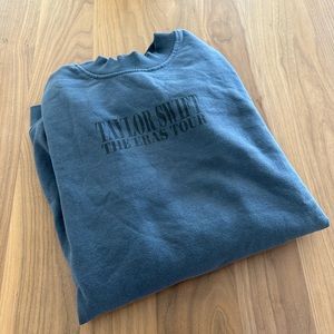 Taylor Swift Era’s Tour Blue Crewneck Sz. Small